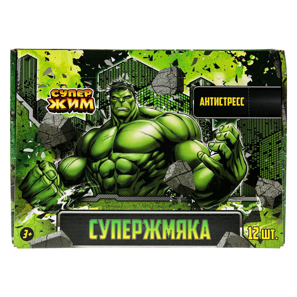 Игрушка жмяка мяч в сетке 6см, цвета в асс., дисплей 12шт Супер Жим уп-12шт в кор.6уп