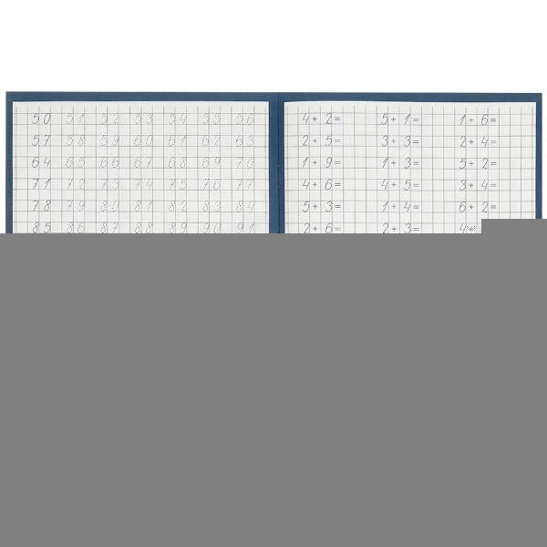 Cifrs et exemples de recherche. Учимся писать. Прописи с заданиями. 165х235 mm. 16 pièces. Умка в кор.50шт