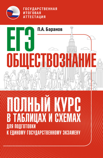 ЕГЭ. Обществознание. Cours complets de tables et de schémas pour les modules d'EG