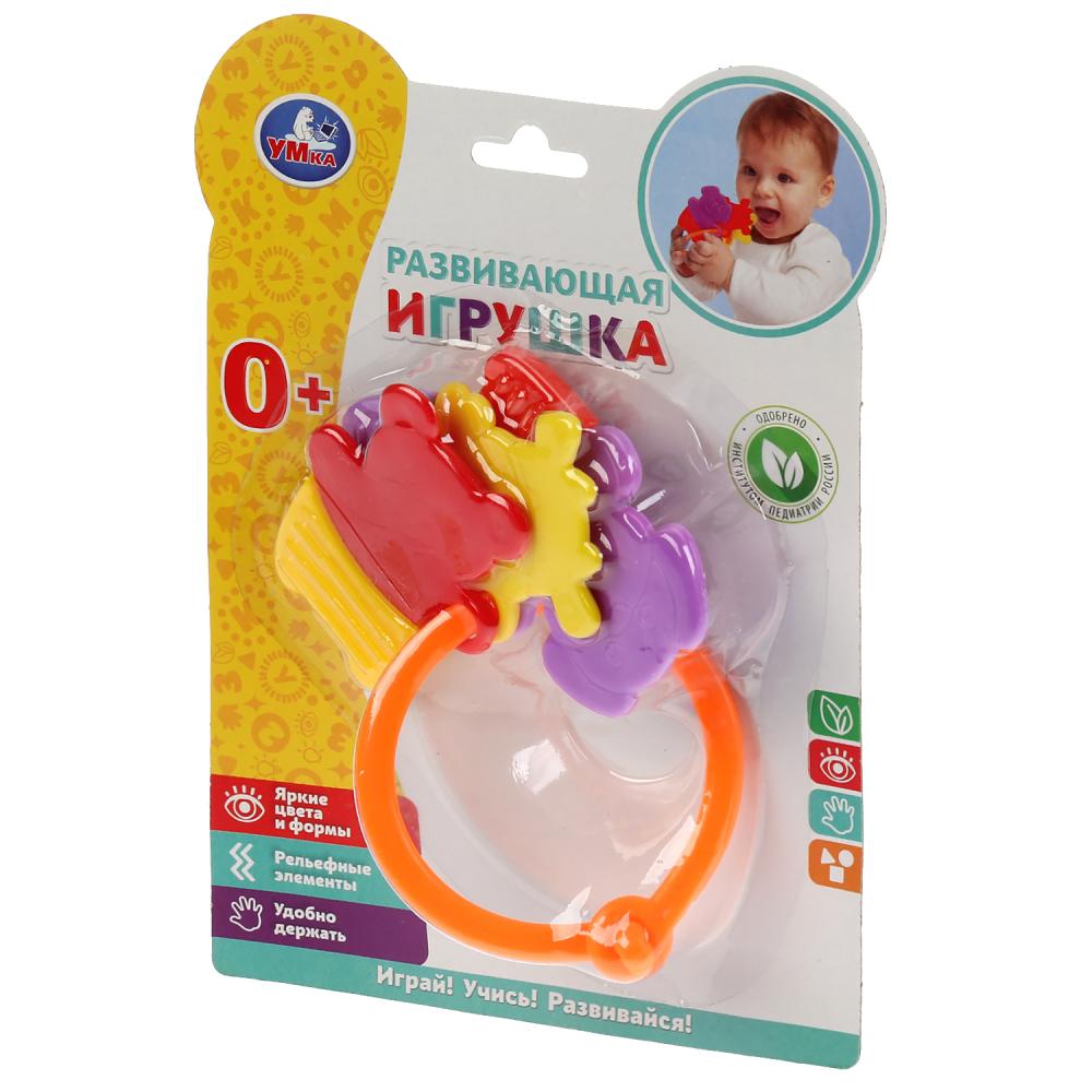 Развивающая игрушка погремушка на блистере (русс. уп.) Умка в кор.2*90шт