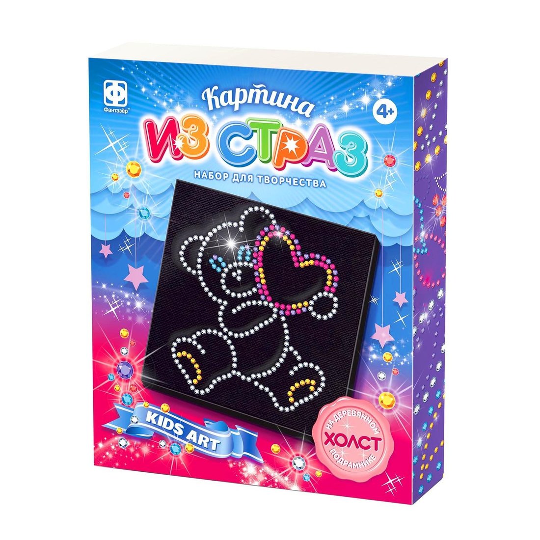 КАРТИНА ИЗ СТРАЗ МИШКА в кор.22шт