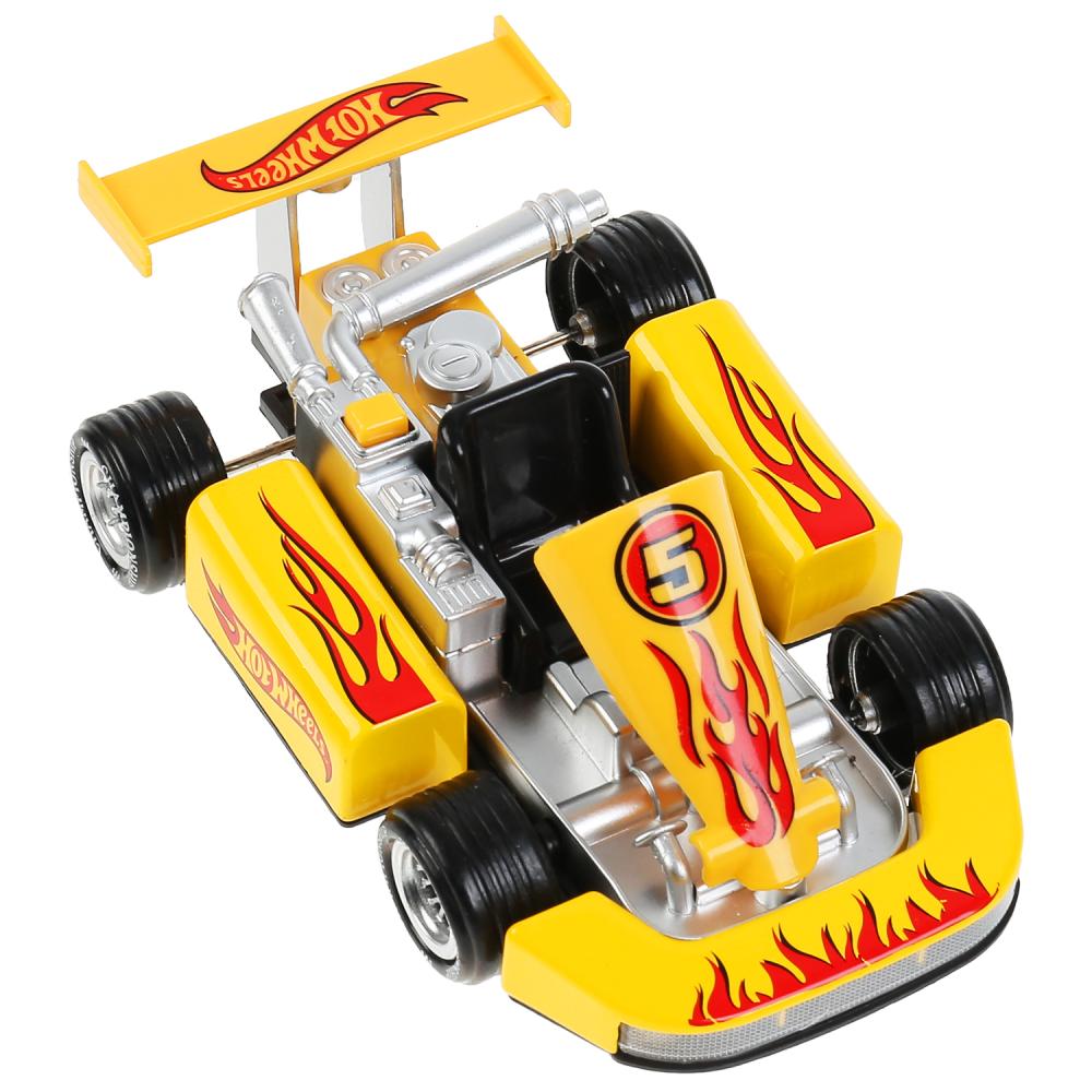 FY866 304281 Machine en métal noir hotwheels, 15 cm, iner, cor. Parc technologique dans le cor.2*30шт