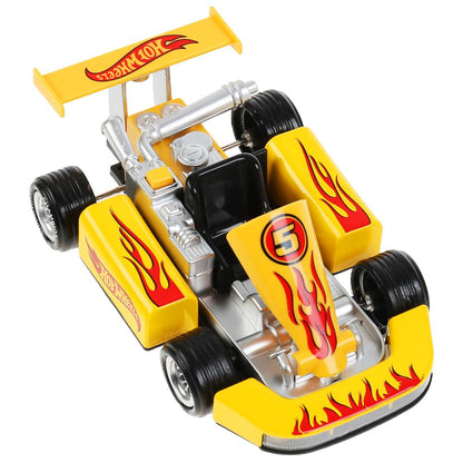 FY866 304281 Machine en métal noir hotwheels, 15 cm, iner, cor. Parc technologique dans le cor.2*30шт