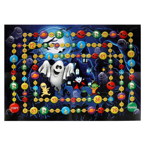 Le jeu "Дом привидений". Настольная игра-ходилка. 217х330х27 mm Jeux complets en cor.20шт