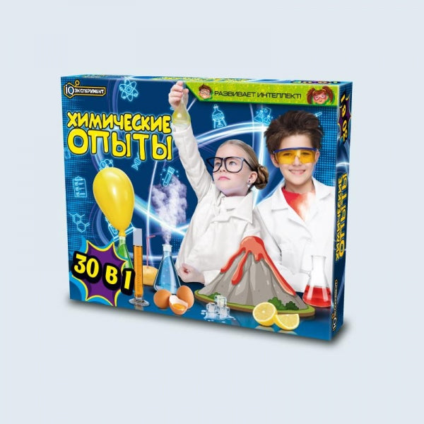 Jeu d'essai pour 30 en 1 IQ Expérience en cor.8шт