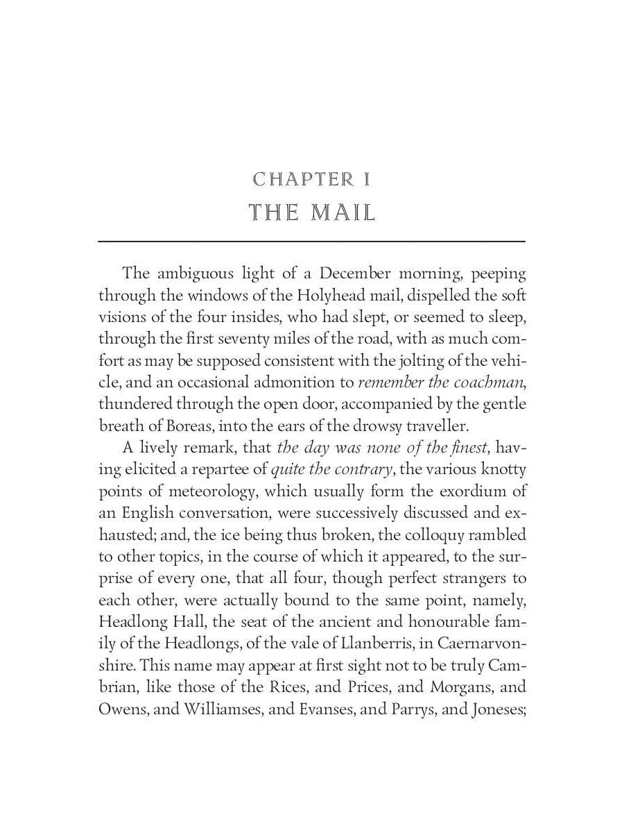 Headlong Hall = Безумный Дом: на англ.яз