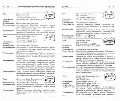 Calendrier professionnel du mois : 2023