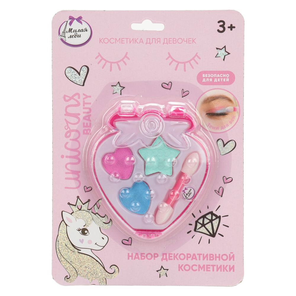 Косметика ДЛЯ ДЕВОЧЕК тени век МИЛАЯ ЛЕДИ в кор.3*288шт