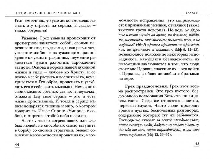 Грех и покаяние последних времен. О тайных недугах души. 7-е изд