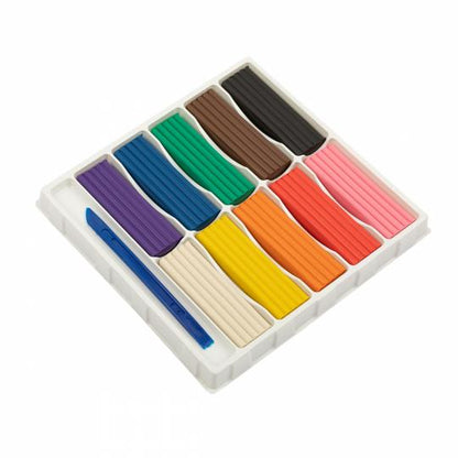 "Лео" "Играй" Пластилин классический LPMC-0110 200 г ( в картонной упаковке ) 10 цв. . LPMC