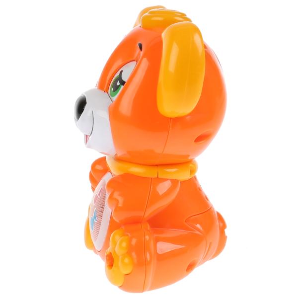 Умка. Игрушка "Щенок. Смена эмоций" 50 веселых песен, звуков и фраз, свет, в кор. арт.HT818-R