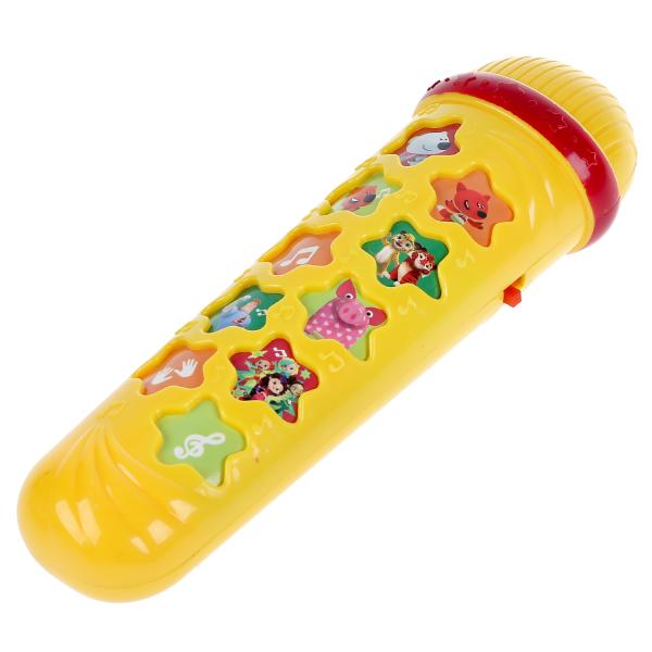 Microfone MP15 песен и мелодий из м/ф, regulirovka громкости на carte. Умка в кор.2*48шт