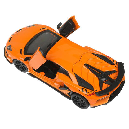 Machine en métal pour moteur lamborghini aventador svj, 15,5 cm, double, inertie, parc technologique, couleur 2*24 pouces