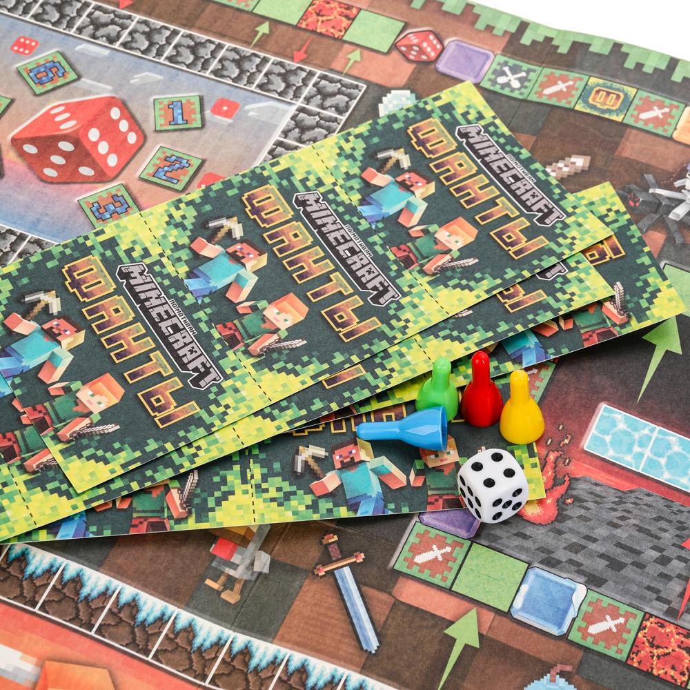 Pour motiver Minecraft. Il y a beaucoup de jeux dans les blisters avec des cartes. Умные игры в кор50шт