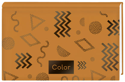 Планер недатированный (оранжевый). 95х170, твердая обложка, фольга, 96 стр.