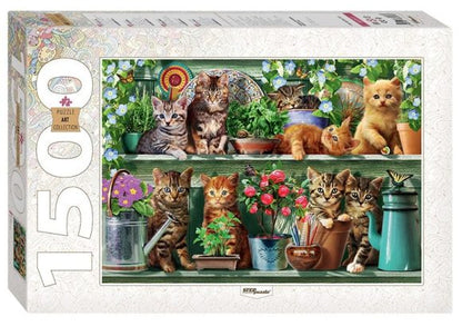 83057 Mosaïque "puzzle" 1500 "Котята"