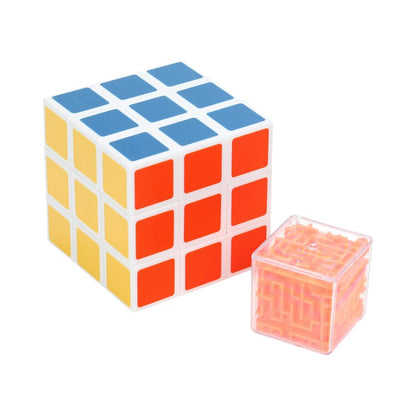 B2376405-R Jeu de logique cube 3x3, laboratoire, blister 16*10*6 cm, VMJV dans la couleur 2*144 pouces