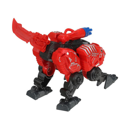 Le transformateur de robot transforme le robot en taille, dans un emballage de 17 x 26 x 5 cm - dans une taille de 2 x 72 cm.