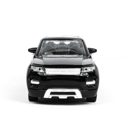 Машина р/у LAND ROVER range rover 24 см, черный, кор Технопарк в кор.2*12шт