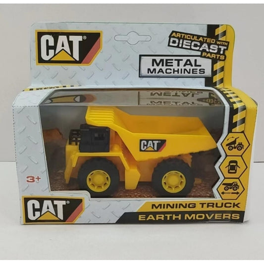 Машина металл caterpillar КАРЬЕРНЫЙ САМОСВАЛ, 12 см, двери, инерция Технопарк
