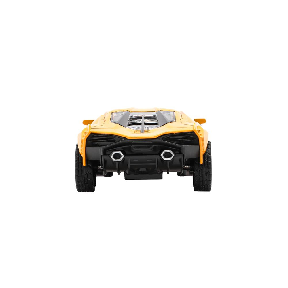 Technoparc. Modèle "Lamborghini Sian" 12 cm, métal, acier, double, dans la couleur. Art.2210C0142-R (240)