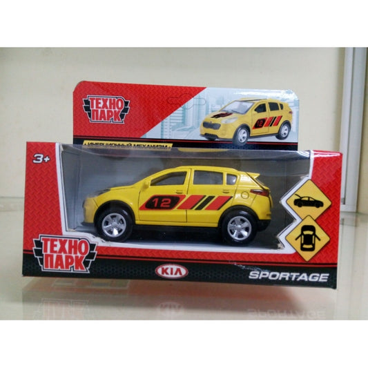 Технопарк. Модель "Kia Sportage. Спорт" арт.SPORTAGE-SPORT 12см металл.инерц. открыв.двери и багажн.