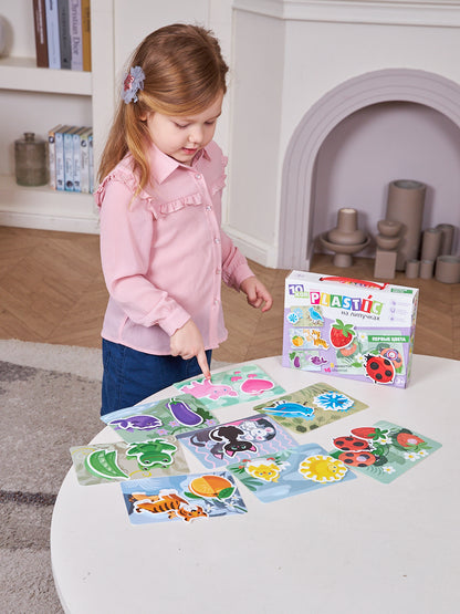 Пластик на липучках "Цвета" 10KOR PLASTIC