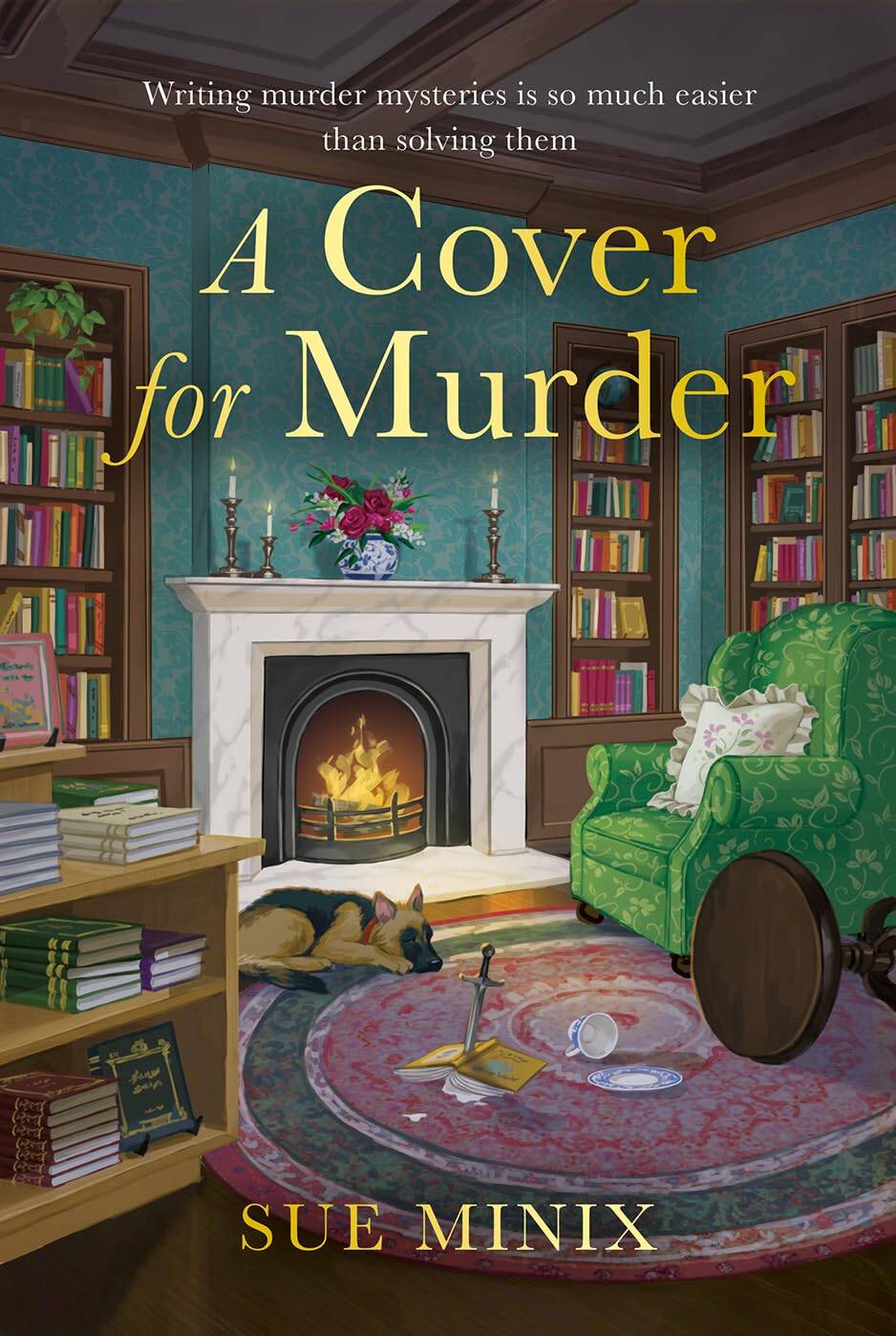 A Cover for Murder (Sue Minix) Прикрытие для убийства (Сью Миникс) /Книги на английском языке