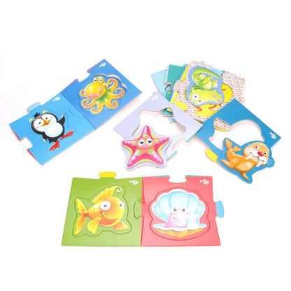 Пазлы MAXI "Водный мир" 24 эл Jouets Pour Bébé (поле 61х47см)