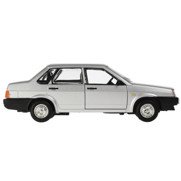 Машина металл свет-звук LADA 21099, 18,5 см, дв., кап.,bag.,инер.,сер., кор. Parc technologique en cor.2*12шт