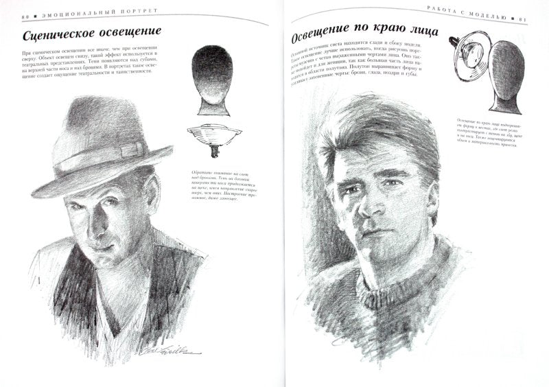 Эмоциональный портрет. Пошаговая методика построения и рисования