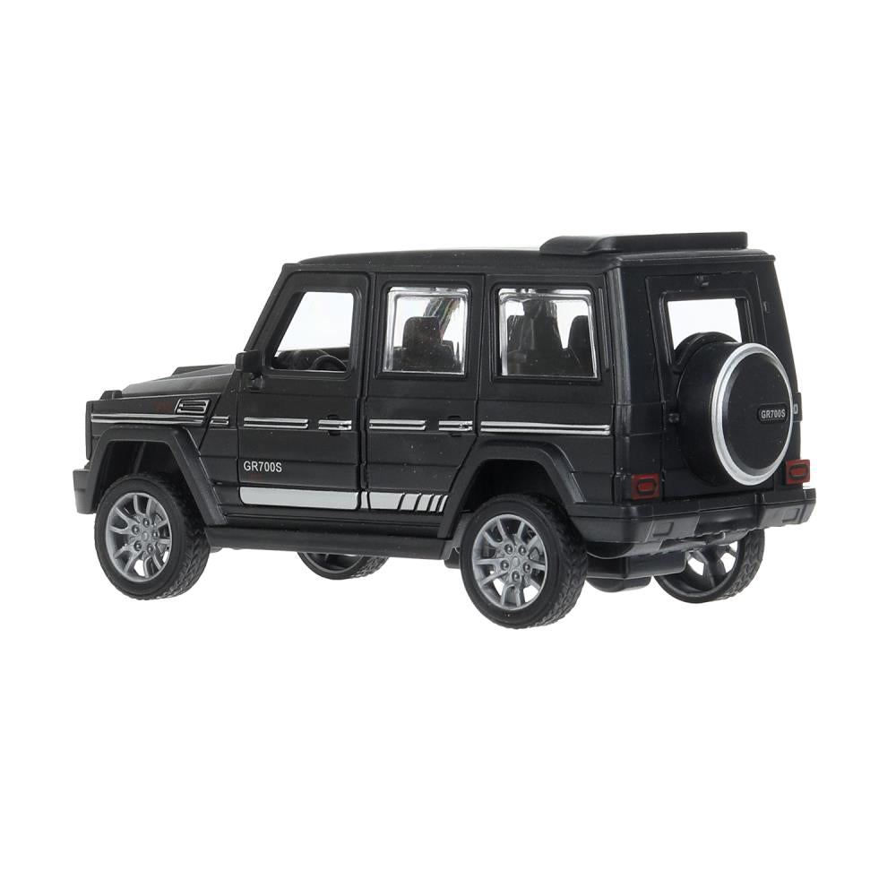 Машина пластик MERCEDES-BENZ G-CLASS 12 см, инерц, черный, кор. Технопарк в кор.2*120шт