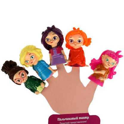 SP-06AH Игрушка пластизоль для купания пальчиковый театр 7 см "сказочный патруль" КАПИТОШКА в кор.2*