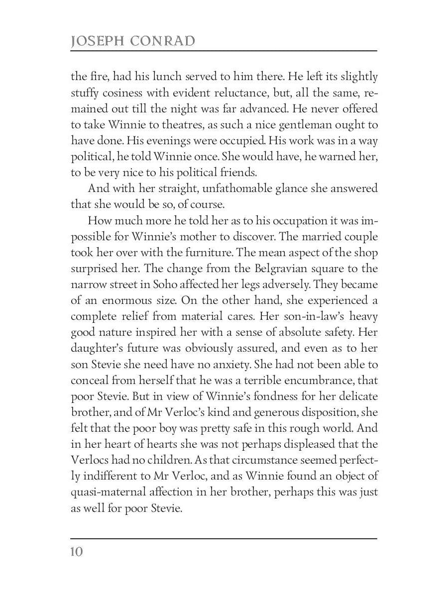 The Secret Agent = Секретный агент: роман на англ.яз. Conrad J.