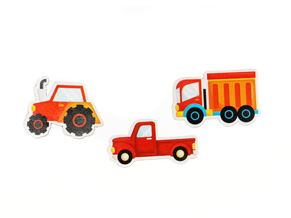 Магниты "Транспорт". Серия Магнитные истории (европодвес)