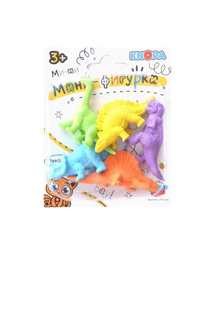 KNOPA. Mini-figurines "Динозавры" dans un assortiment. ART.87040 /20 (Plastmaster)