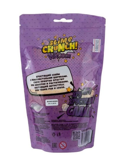 Игрушка ТМ «Slime» Crunch-slime WROOM с ароматом фейхоа, 200 г (арт.S130-27)