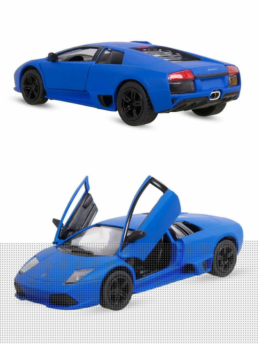 Kinsmart. Modèle art.КТ5317/2 "Lamborghini Murcielago LP 640" 1:36 (синяя) инерц.