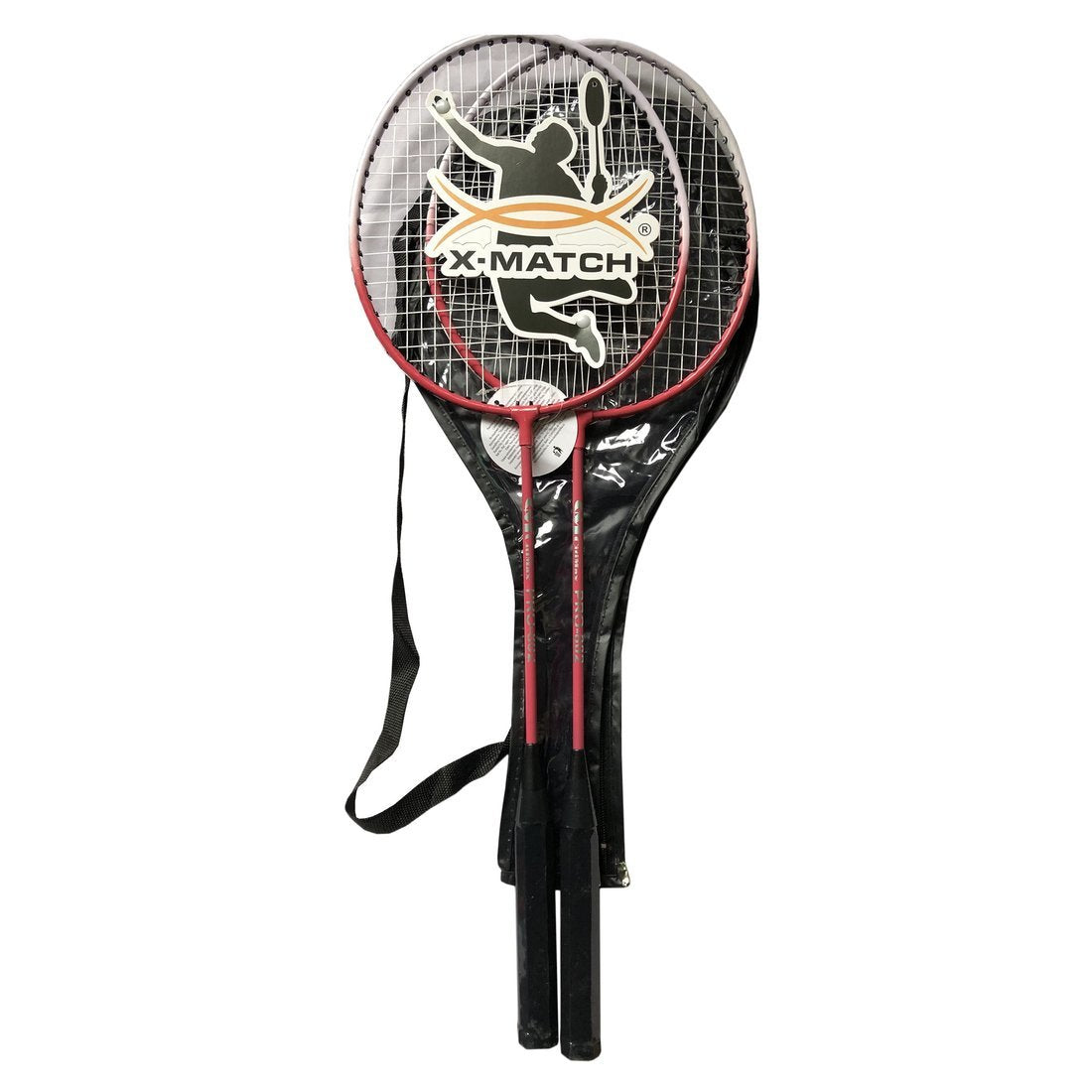 Бадминтон "X-Match" металл. 61*21 см., без волана, чехол, в ассорт. арт.636258