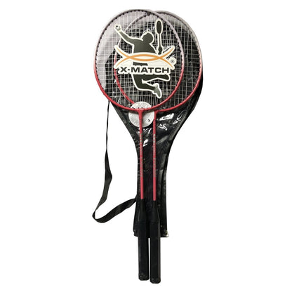 Бадминтон "X-Match" металл. 61*21 см., без волана, чехол, в ассорт. арт.636258