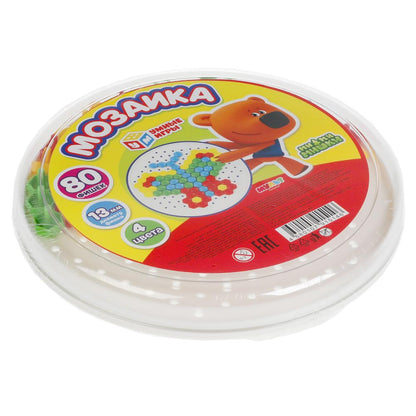 Mosaïque en plastique. МиМиМишки. 80 dollars. 4 jours. Круглая. Diamètre 185mm. Умные игры в кор.24шт