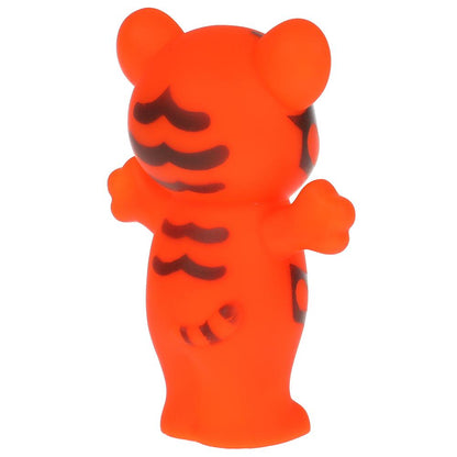 Игрушка для ванны тигренок 9 см, в сетке, КАПИТОШКА в кор.2*240шт