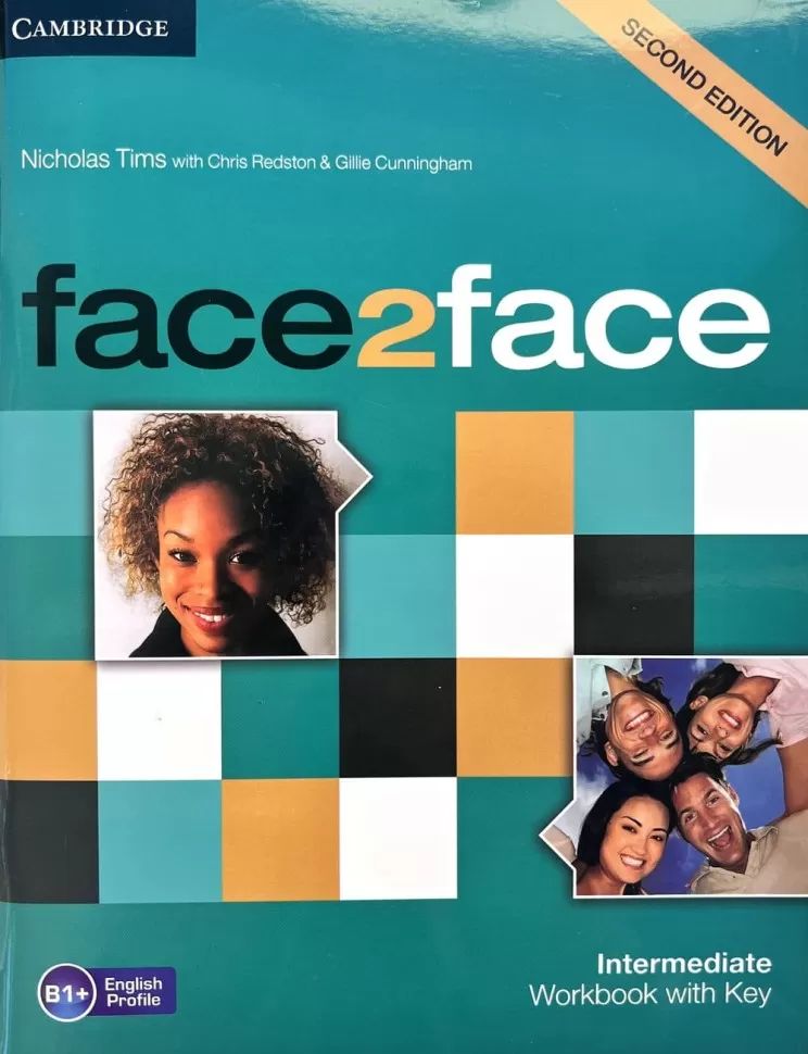 Face 2 Face (2nd) Intermediate (SB+WB)+DVD