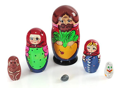 Матрешка "Репка" 6 перс.арт.Р45/748 (РНИ) /32