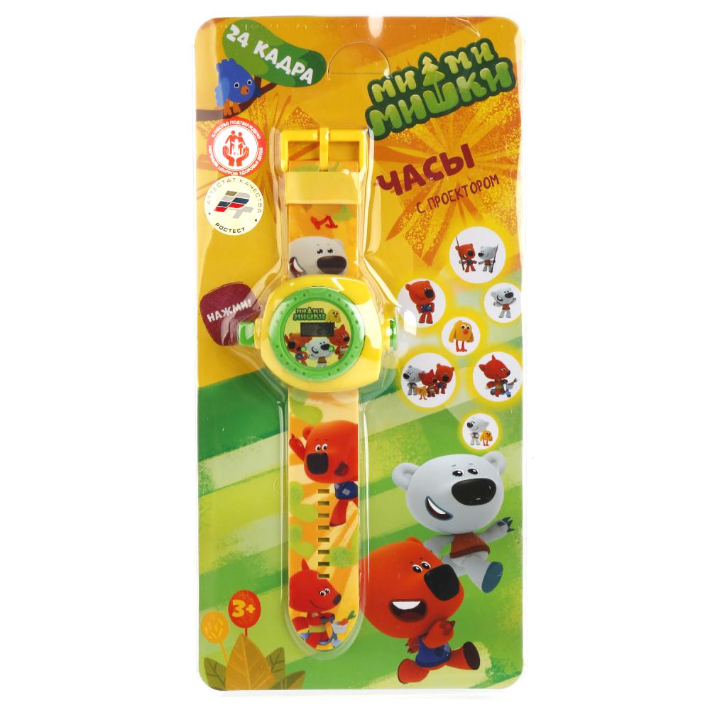 Часы "Умка" "Мимимишки" с проекцией, 24 кадра, цвет в ассорт. на блистере (русс. уп.) в кор.2*144шт