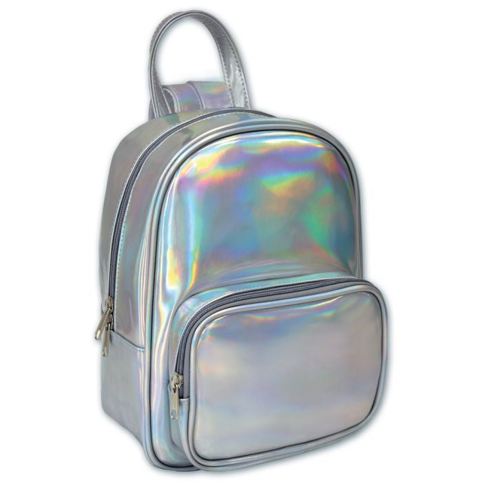 Sac à dos SEРЕБРЯНЫЙ, métallisé, 46437