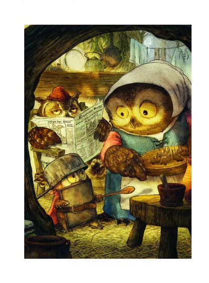 Самый храбрый совенок