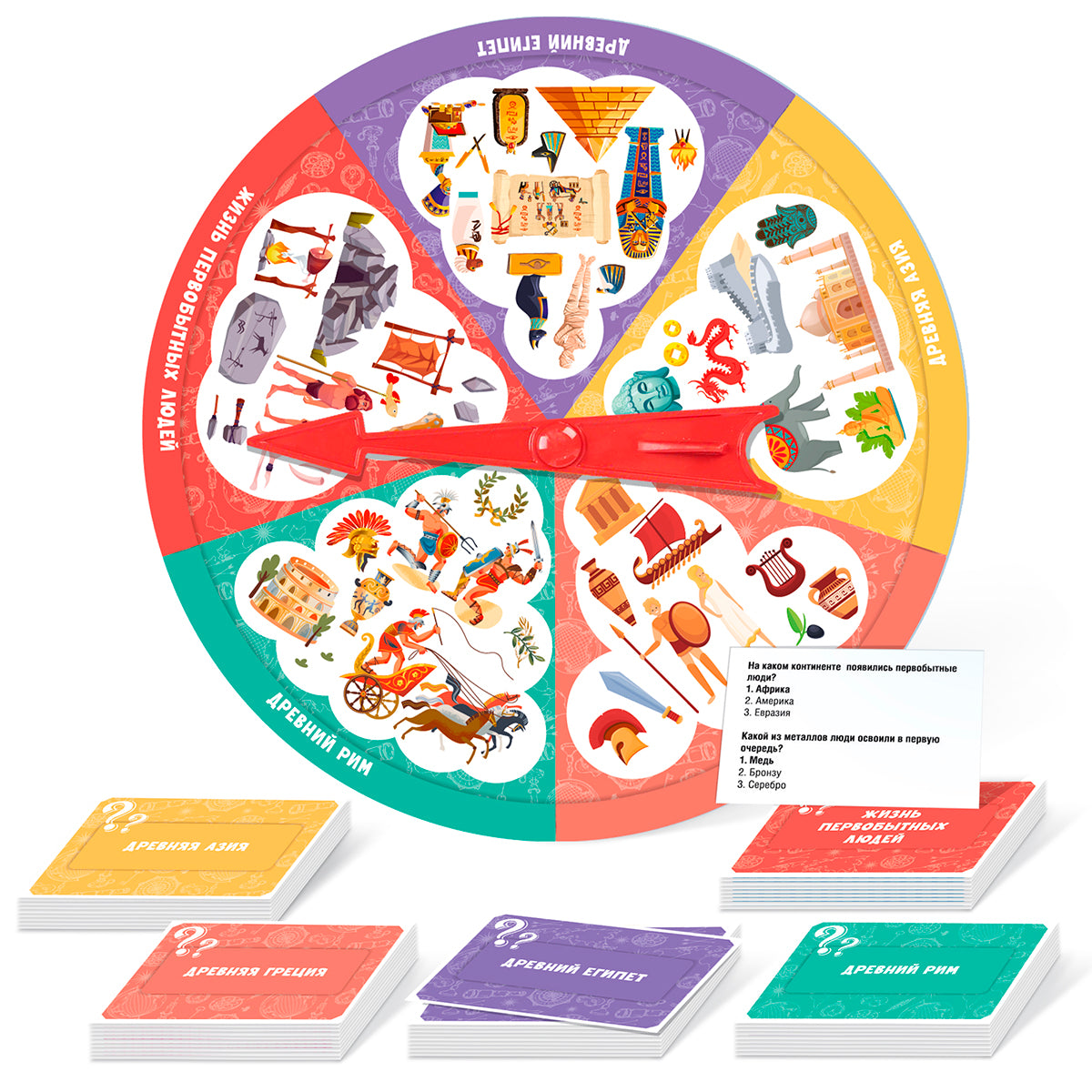 Игра настольная Викторина "История Древнего мира"