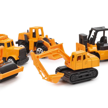 Модель металл СТРОИТЕЛЬНАЯ ТЕХНИКА caterpillar, 7,5см, своб.ход, подв.эл. Технопарк в кор.4*144шт