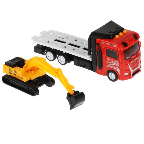 Machine en plastique de 20 cm, подв. дет., ин,кор.. Технопарк в кор.2*48шт